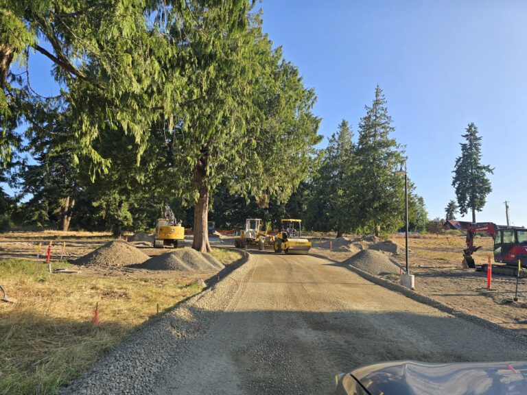 Utilities, Gravel, and Sidewalks